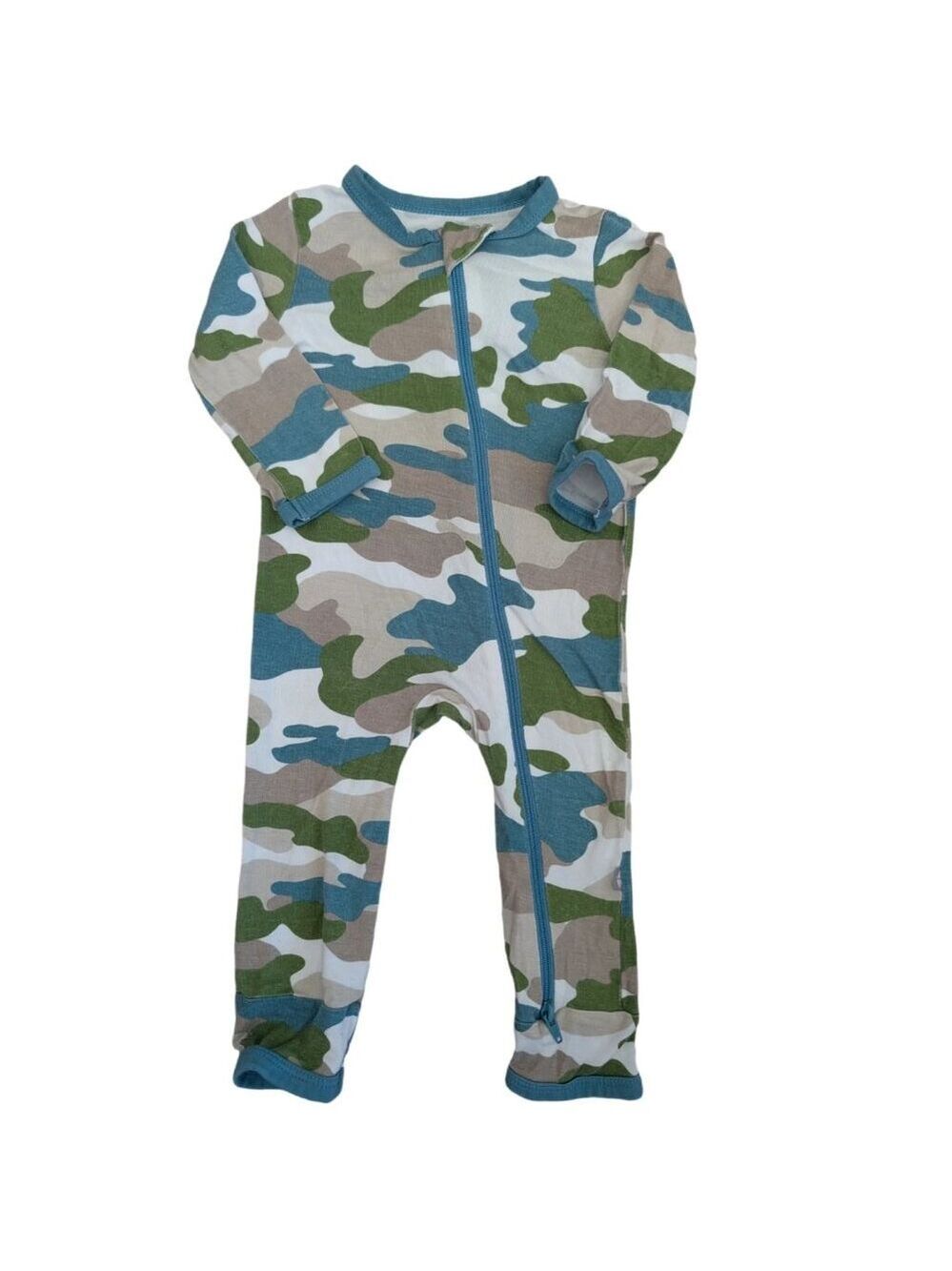 Kyte Camo Footless Romper 3-6m